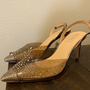 Womens XOXO Lilly Slingback Heels Size 8 🎉🪅🛍NWT